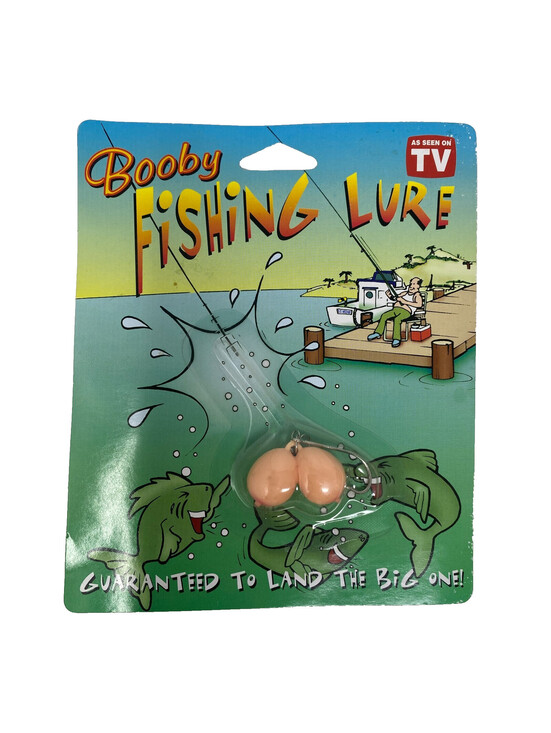 As Seen on TV Other - Vintage 1998 Pipedream Booby Fishing Lure Gag Gift Novelty As Seen on TV Sealed